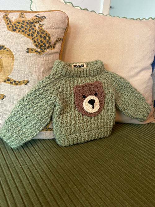 Långärmad tröja - Grön