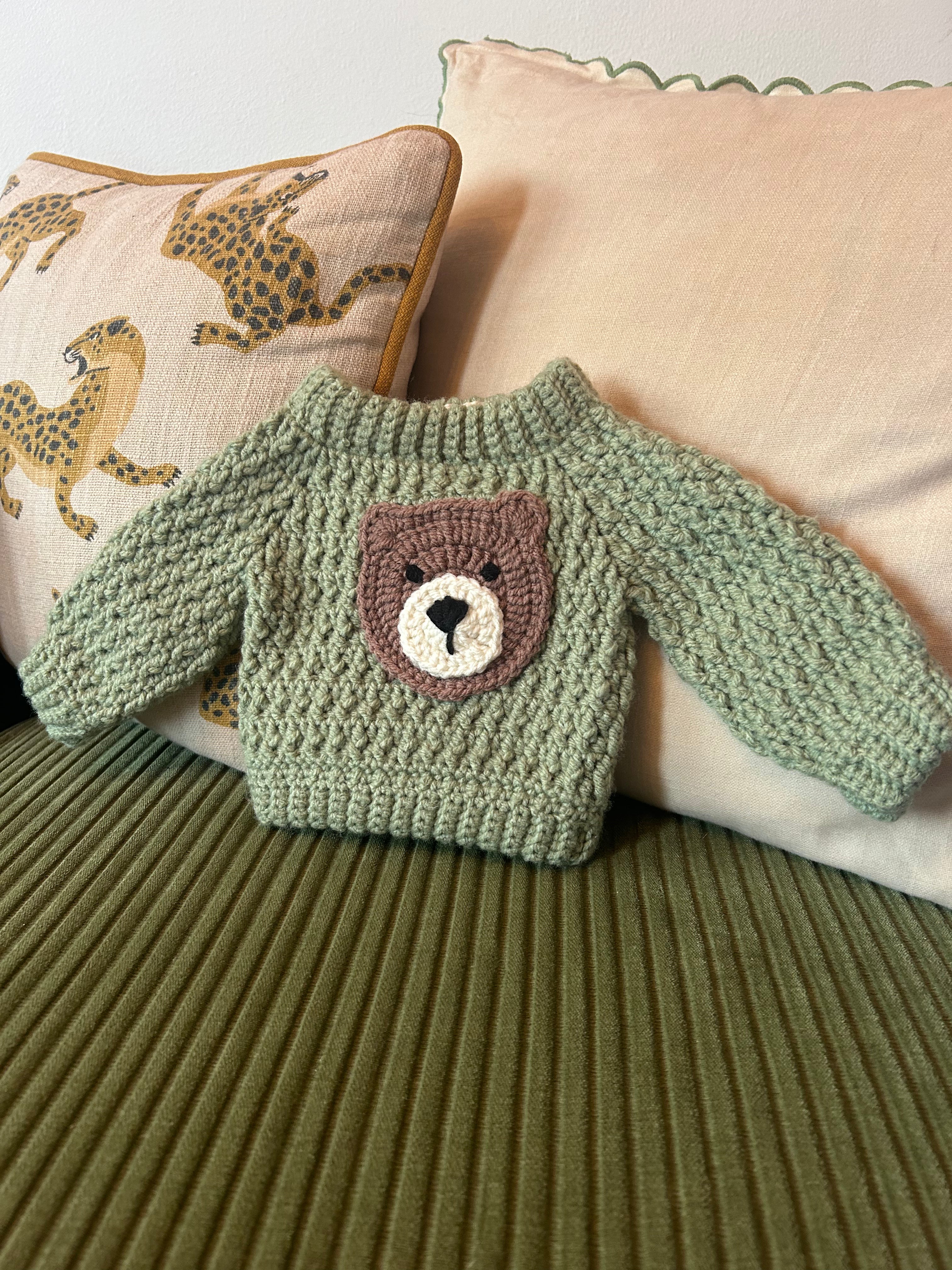 Långärmad tröja - Grön