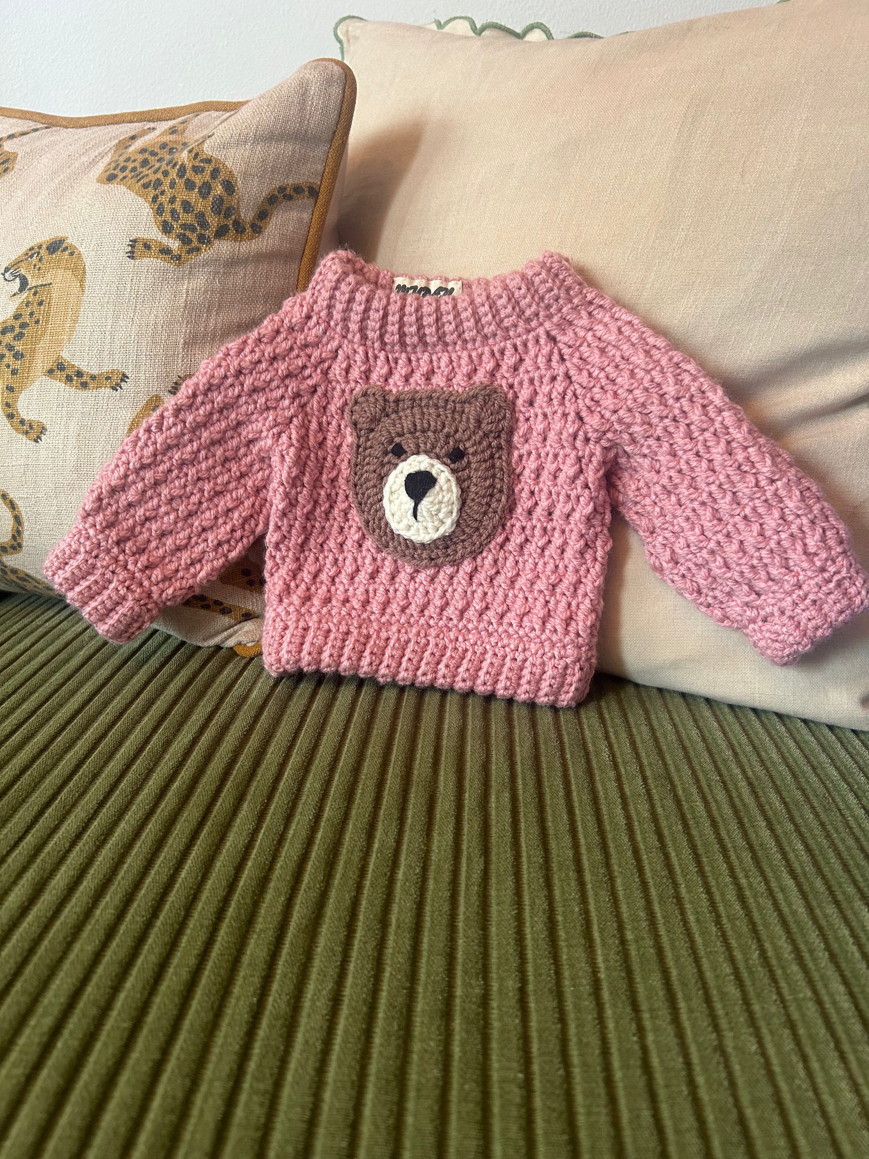 Långärmad tröja - Rosa